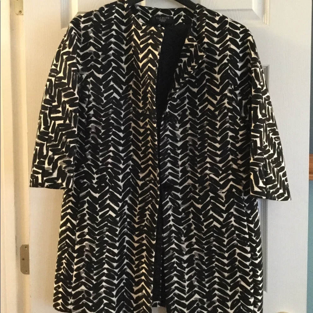 Talbots 3/4 sleeve coat